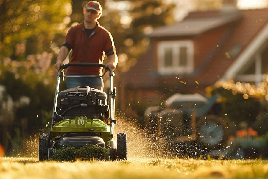 best electric self-propelled lawn mower